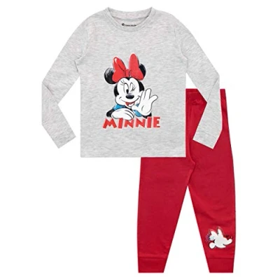 Afbeelding van Disney Slaappakken, nauwsluitend, Minnie Mouse meisjes, Rood
