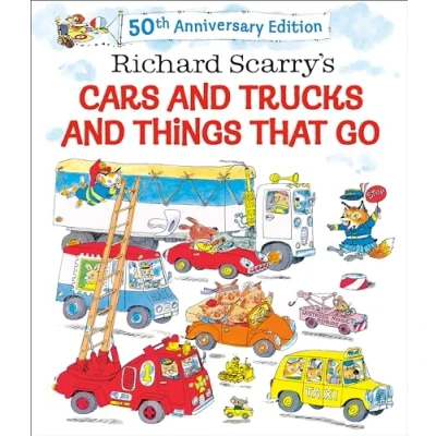 Afbeelding van Richard Scarry&#039;s Cars and Trucks Things That Go