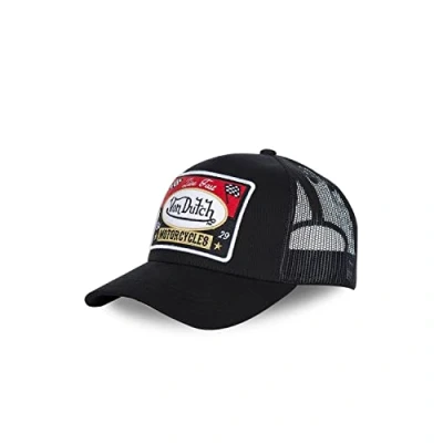 Afbeelding van Von Dutch Honkbalpet voor heren, Blacky 1, zwart, zwart.