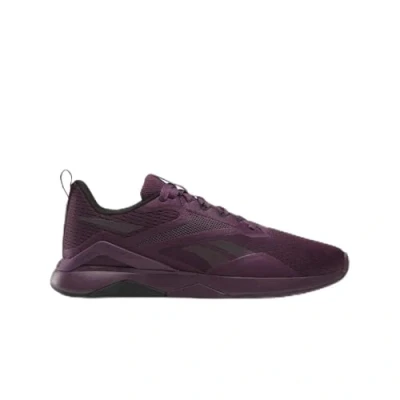 Afbeelding van Reebok Nanoflex Trainingsschoen, Dames, Maat: 36, Midnight plum black footwear white Textiel/ synthetisch