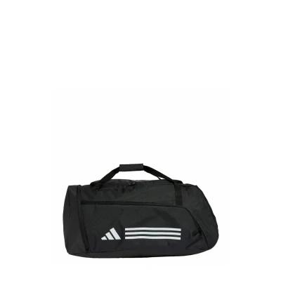 Afbeelding van adidas Uniseks Essentials 3 Stripes Duffel Bag, Zwart/Wit, L