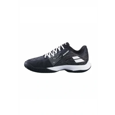Afbeelding van Babolat Tennisschoenen voor kleibanen, Heren, Maat: 44, Black white Mesh