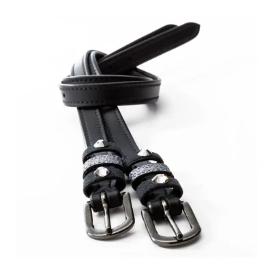 Image de Kavalkade Spur Straps Strass Grey