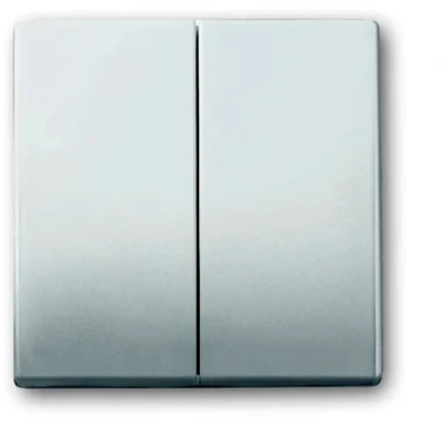 Afbeelding van Busch Jaeger pure stainless steel wippen voor serie wissel/wissel