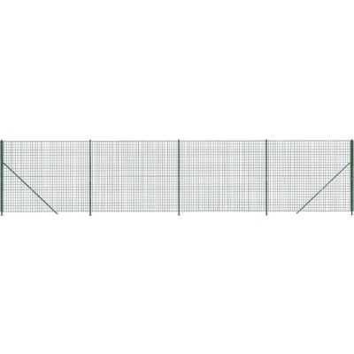 Afbeelding van Draadgaashek met flens 1,4x10 m groen
