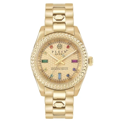 Afbeelding van Philipp Plein Queen PWDAA0721 Horloge Staal Goudkleurig Ø 36 mm