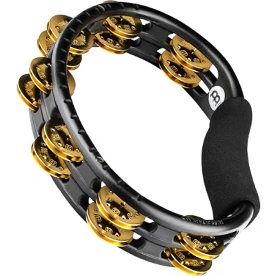 Afbeelding van Meinl Hand Tambourine TMT1B BK, Brass Jingles Tamboerijn