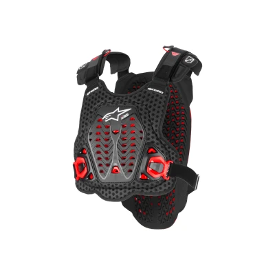 Afbeelding van Alpinestars A 5 Plasma Bodyprotector Zwart / Rood Wit maat M/L