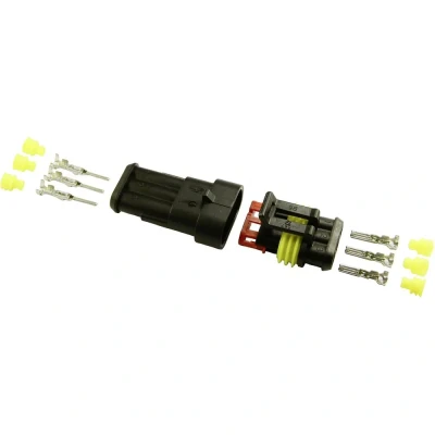 Afbeelding van BAAS ES13 Superseal set AMP 1.5mm Series Totaal aantal polen: 3 Rastermaat: 6 mm Inhoud: 1 stuk(s)