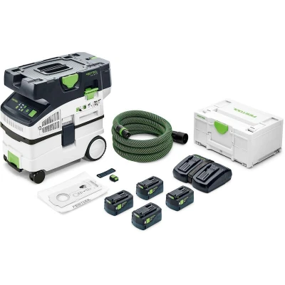 Afbeelding van Festool CTLC MIDI I Plus Accustofzuiger 2x18V 5.0Ah 577671