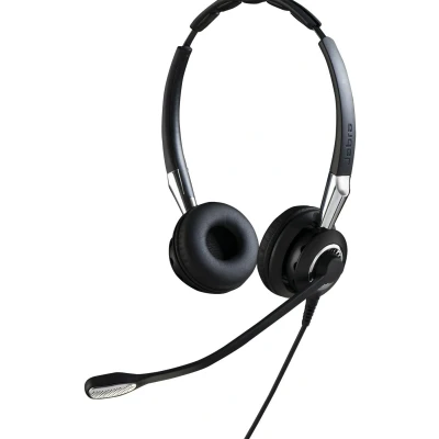 Afbeelding van Jabra BIZ 2400 II Duo Headset met Noise cancelling Microfoon QD connector