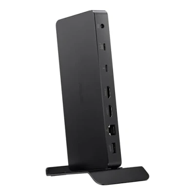 Afbeelding van ASUS Triple 4K Thunderbolt 4 Dock DC500, Bedraad, 4, 96 W, 10,100,1000,2500 Mbit/s, Zwart, MicroSD (TransFlash), SD