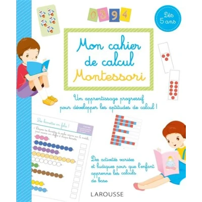 Image de Mon cahier de calcul Montessori