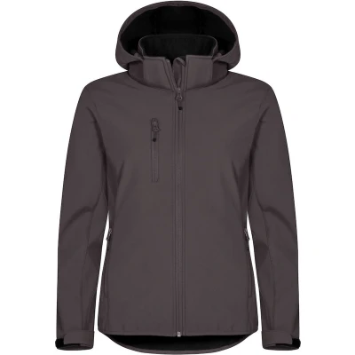 Afbeelding van Clique Classic Softshell Hoody Women 0200917 Donkergrijs