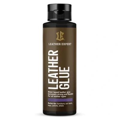 Afbeelding van Extra sterke lijm voor natuurlijk leer, zelfklevende leerlijm, 50 ml met hoge hechting, leerlijm ambachtslieden, schoenmakers en kleermakers, transparant na 30 minuten