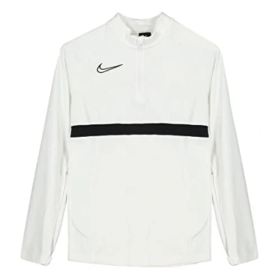 Afbeelding van Nike Performance Academy 21 Drill Unisex Sport Tshirt voor kinderen, Maat: 128 140, White/black