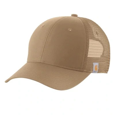 Afbeelding van Carhartt Canvas Mesh Back Cap Uniseks, Donkere Khaki