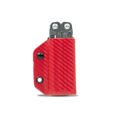 Afbeelding van Clip &amp; Carry Kydex Sheath CF Red Leatherman Wingman/Sidekick/Rebar