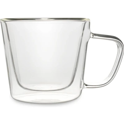 Afbeelding van Salt &amp; Pepper Oslo mokkakop 10cl dubbelwandig set2