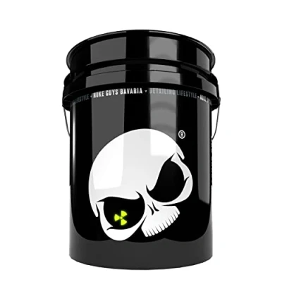 Afbeelding van Nuke Guys Bavaria Black Wasemmer 5 gallon / 19 Ltr geschikt voor alle Grit Guard accessoires