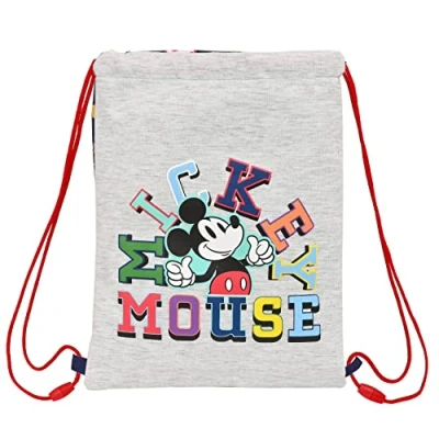 Afbeelding van Rugtas met Koordjes Mickey Mouse Clubhouse Only one Marineblauw (26 x 34 1 cm)