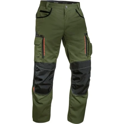 Afbeelding van Uvex Tune Up heren werkbroek lang met Cordura verstevigde kniezakken lichtgewicht &amp; ademend, Groen, 52
