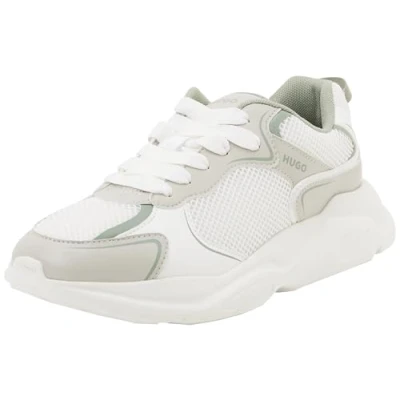 Afbeelding van HUGO Leon_runn_mepu sneakers dames, Open Wit, 40 EU
