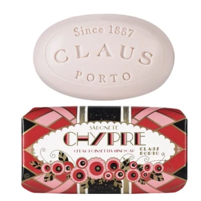 Afbeelding van Claus Porto Chypre Cedar Poinsetta Zeep 50gr 50 gr