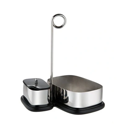 Afbeelding van Alessi VS07 2 Bibo thee en koffieaccessoireset rvs