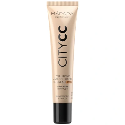 Afbeelding van MÁDARA Citycc Hyaluronic Antipollution CC Cream SPF15 cream, Maat: 40 ml, Beige
