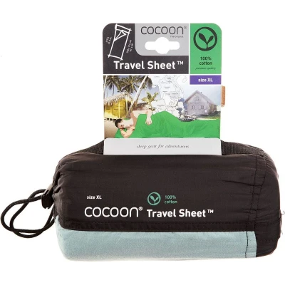 Afbeelding van Cocoon Travelsheet 100% Cotton XL Lakenzak