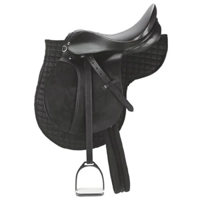 Image de Kerbl Set de selles Eurohorse Versatile 16 Noir Poney