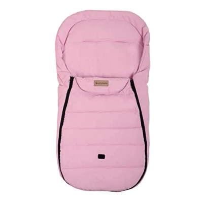 Afbeelding van AltaBeBe AL2450L 27 universele voetenzak voor kinderwagen, Lifeline collectie, roze