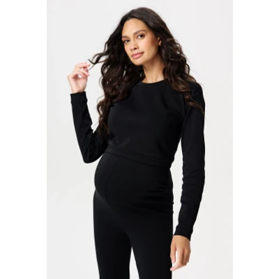 Afbeelding van Voedingsshirt Leela Black XS