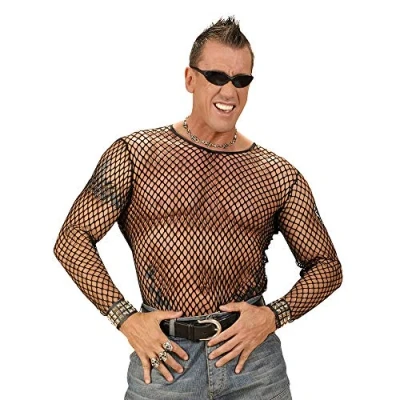 Afbeelding van WIDMANN Sexy visnet t shirt voor mannen