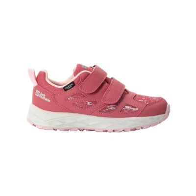 Afbeelding van Jack Wolfskin Woodland 2 Texapore Low Vc K Wandelschoenen, uniseks, kinderen, Roze