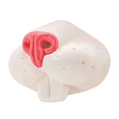 Afbeelding van Widmann Konijnneus, wit/roze, één maat, 2307I