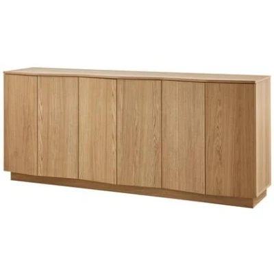 Afbeelding van WOOOD dressoir 200 cm Zuma Eiken (fsc) Transparant 85x22x45