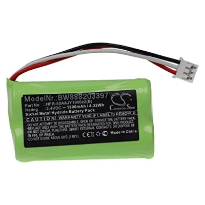 Afbeelding van vhbw Batterij compatibel met Nvidia P2920, Shield Game Controller, TV Controller gameconsole (1800 mAh, 2,4 V, NiMH)