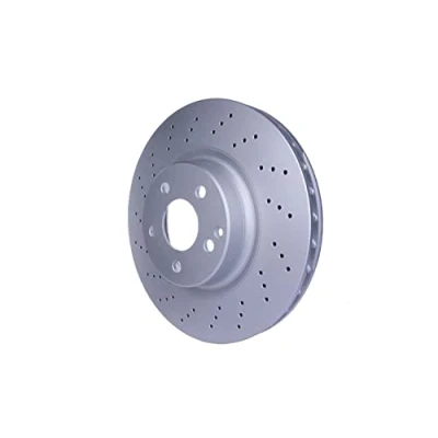 Afbeelding van HELLA PRO 8DD 355 109 471 Remschijf 330 32 05/06 112 Geperforeerd, interne ventilatie Gecoat Zonder wielbevestigingsbout, wielnaaf