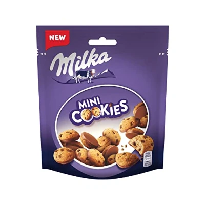 Afbeelding van Milka Mini Cookies 110 Gram