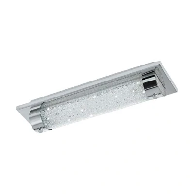 Afbeelding van EGLO Tolorico plafondverlichting Chroom, Transparant LED A++