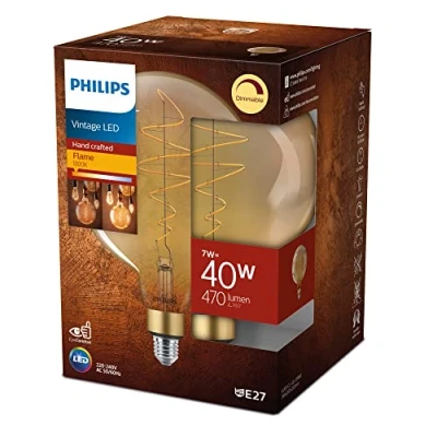 Afbeelding van Philips Lighting 871951431378100 LED lamp E27 Globe 6.5 W = 40 Warmwit (Ø x l) 202 mm 286 1 stuk(s)