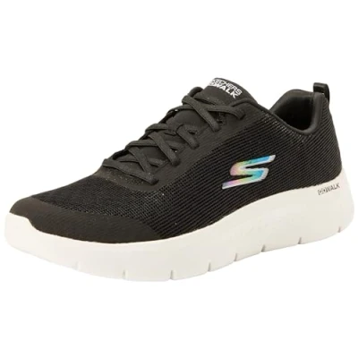 Afbeelding van Skechers GO WALK FLEX Viva VIVADames, Zwart Textiel Wit Trim