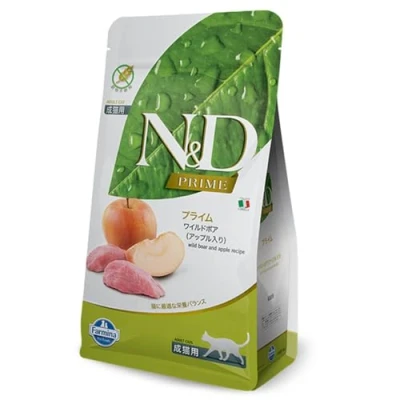 Afbeelding van N&amp;D Prime kattenvoeding Wild Zwijn 300 gr.