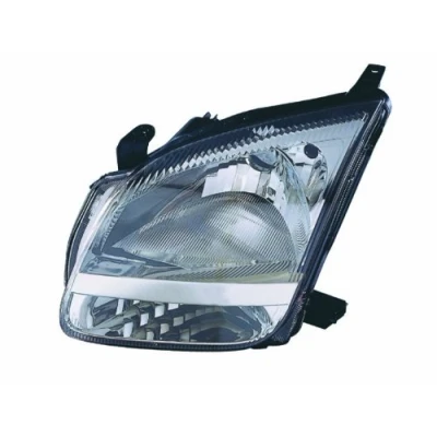 Afbeelding van PRASCO SZ3204804 Koplampen Links H4 Transparent voor rechtsrijdend verkeer Met lamphouder