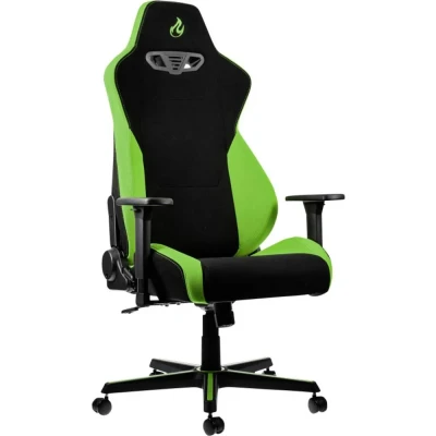 Afbeelding van Nitro Concepts S300 Atomic Green Gaming stoel Zwart, Groen