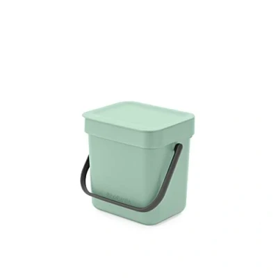 Image de Brabantia Sort &amp; Go Prullenbak, Afvalemmer, Jade Green, 3 Liter