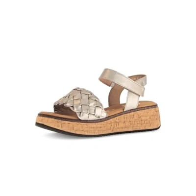 Afbeelding van Gabor Sandalen met riempjes voor dames, Poeder 82, 38.5 EU
