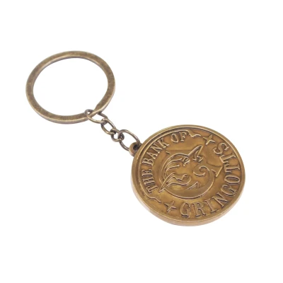 Afbeelding van Harry Potter Gringotts Metalen Sleutelhanger